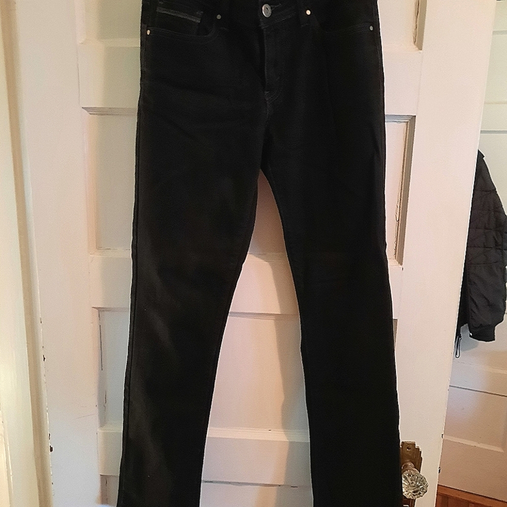 Levi's womens jeans mid rise black skinny NWOT